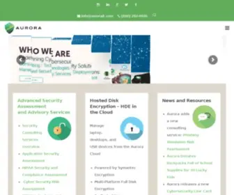 Aurorait.com(Aurora Systems Consulting Inc) Screenshot