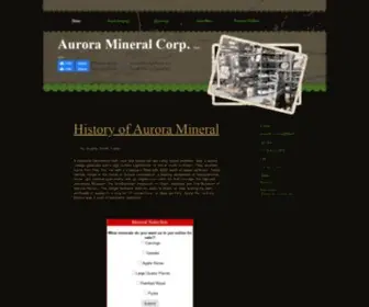 Auroramineral.co(Auroramineral) Screenshot