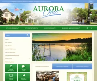 Auroraoh.com(Aurora, OH) Screenshot