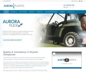 Auroraplastics.com(Aurora Plastics) Screenshot