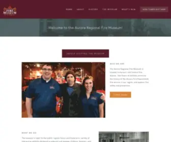 Auroraregionalfiremuseum.org(Aurora Regional Fire Museum) Screenshot