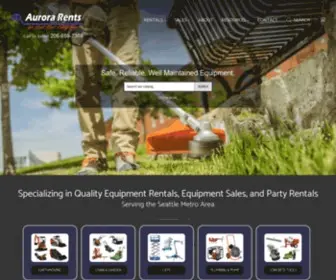 Aurorarents.com(Aurora Rents) Screenshot