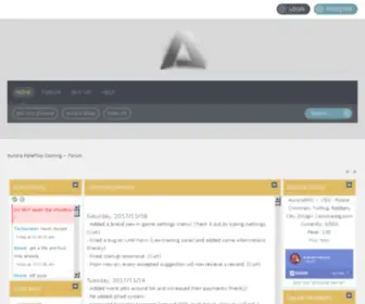 Aurorarpg.com(Short term financing makes it possible to acquire highly sought) Screenshot