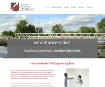Auroratechservices.com(Aurora Technical Services) Screenshot