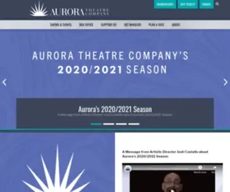 Auroratheatre.org(Aurora Theatre) Screenshot