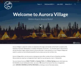 Auroravillage.com(Aurora Village) Screenshot