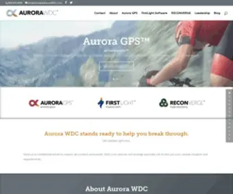 Aurorawdc.com(Aurora WDC) Screenshot