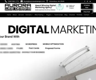 Aurorawebdesigns.com(Aurora Web Designs) Screenshot