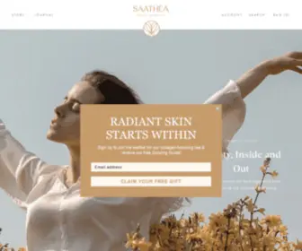 Auroreskincare.com(Saathëa) Screenshot