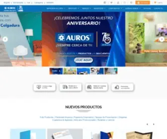 Auros.com.co(AUROS Colombia) Screenshot