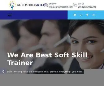 Auroshreeskill.com(Skill Development Training and Career Consultants in Bhubaneswar) Screenshot