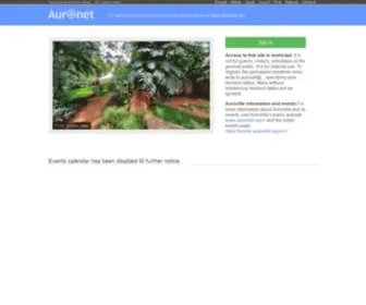 Auroville.org.in(Auronet) Screenshot