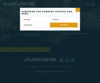 Aurumin.com.au(ASX) Screenshot