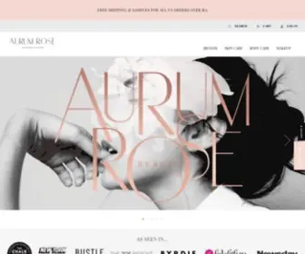 Aurumrose.com(Aurumrose) Screenshot