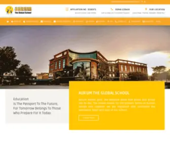 AurumtheGlobal.com(Aurum The Global School) Screenshot