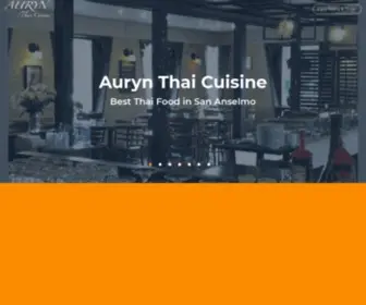 Aurynthaicuisine.com(Store) Screenshot