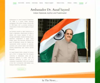 Ausafsayeed.com(Ambassador Dr) Screenshot