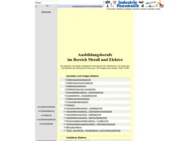 Ausbildung-Aktuell.de(Mechatroniker, Industriemechaniker, Systemmechaniker) Screenshot