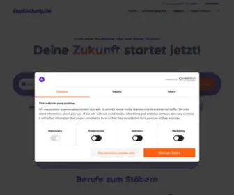 Ausbildung.de(Einfach eine Ausbildung oder ein duales Studium finden) Screenshot