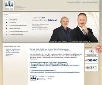 Ausbildungsakademie.com(Systemisches Coaching) Screenshot