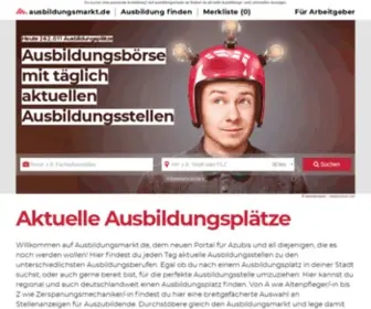 Ausbildungsmarkt.de(Ausbildung finden) Screenshot