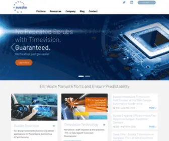 Ausdia.com(Chip Design & Closure Solutions) Screenshot