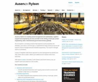 Ausenco-RYlson.com(Asset Management and Engineering Support Services) Screenshot