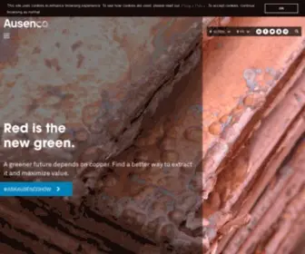 Ausenco.com(Global Company That Serves Mining) Screenshot