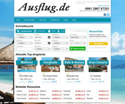Ausflug.de(Ausfl黦e) Screenshot