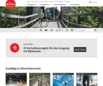 Ausflugstipps.at(Ausflugsziele und Ausflugstipps in Oberösterreich) Screenshot