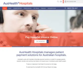 Aushealthhospitals.com.au(AusHealth) Screenshot