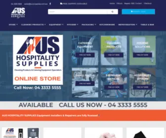 Aushospitalitysupplies.com.au(AUS HOSPITALITY SUPPLIES) Screenshot