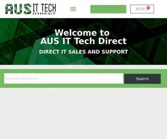 Ausittechdirect.com.au(AUS IT Tech Direct) Screenshot
