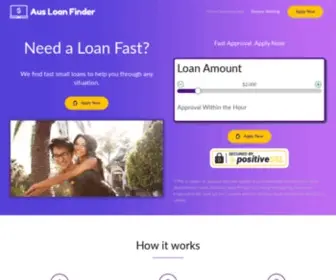 Ausloanfinder.com.au(Find a Cash Loan Fast) Screenshot