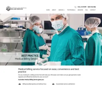 Ausmbs.com.au(Australian Medical Billing Service) Screenshot