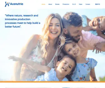 Ausnutria.com.au(Ausnutria Australia) Screenshot