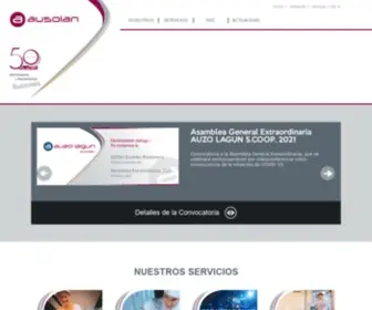Ausolan.com(Restauración y Limpieza para colectividades) Screenshot