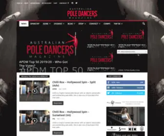 Auspoledancersmag.com.au(Auspoledancersmag) Screenshot
