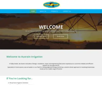 Ausrain.com.au(Irrigation Systems & Components) Screenshot