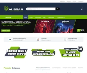 Aussar.es(Tienda de informática online) Screenshot