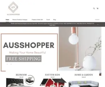 Ausshopper.com.au(Create an Ecommerce Website and Sell Online) Screenshot