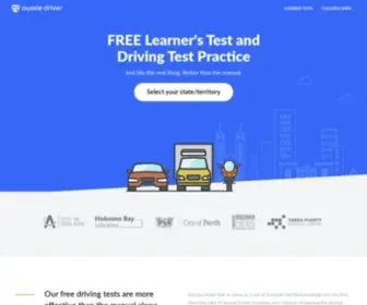 Aussie-Driver.com(Free Driver Knowledge Test (DKT) & Learners Test Practice) Screenshot