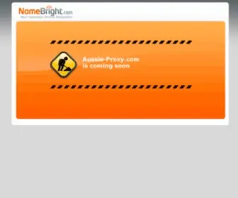 Aussie-Proxy.com(Domain Name Gain Cheap Domain Registration) Screenshot