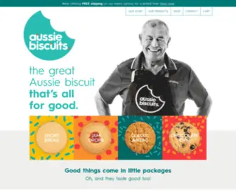 Aussiebiscuits.com.au(Aussie Biscuits) Screenshot