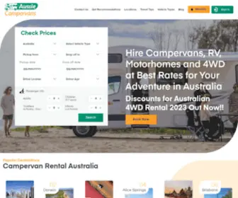 Aussiecampervans.com(Aussie Campervans) Screenshot