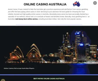 Aussiecasino24.com Screenshot