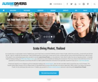 Aussiediversphuket.com(Aussie Divers Phuket) Screenshot