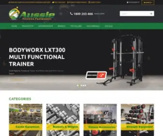 Aussiefitness.com.au(Aussie Fitness Equipment) Screenshot