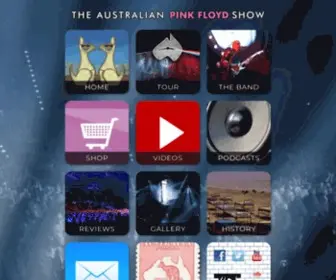 Aussiefloyd.com(The Australian Pink Floyd Show) Screenshot