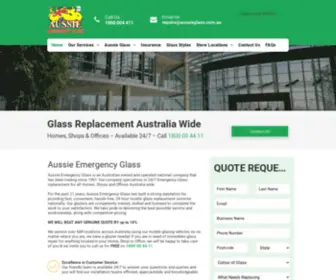 Aussieglass.com.au(Glass Replacement Australia) Screenshot